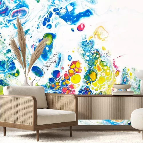 Sticker Regenbogentanz der Farben