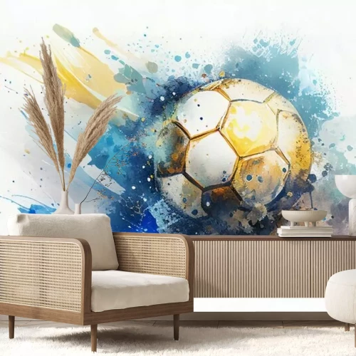 Sticker Goldener Ball