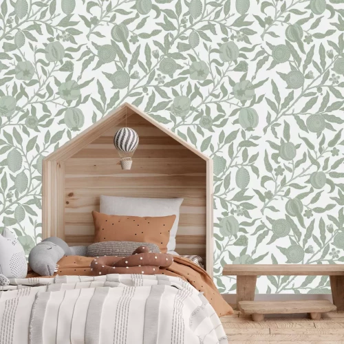 Fototapete Vegetation mattes Grün