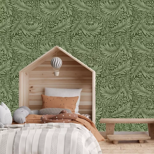 Fototapete Jugendstil-Grün