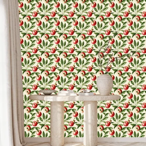 Tapete Äpfel auf einem Ast