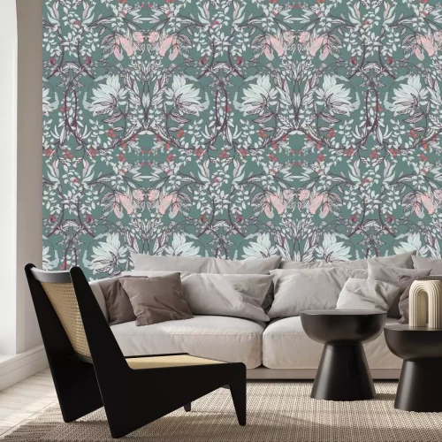 Fototapete Mikroblätter