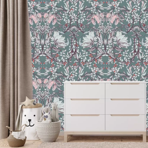 Fototapete Mikroblätter