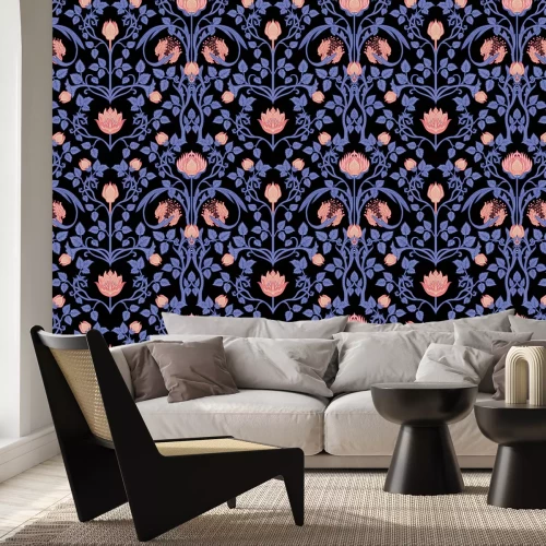 Fototapete Violetter Akzent