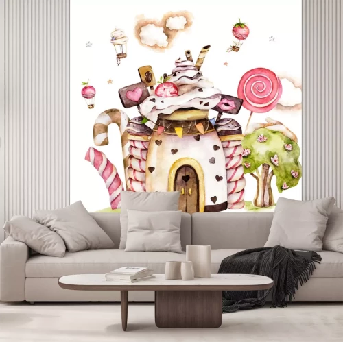 Sticker Süßes Haus