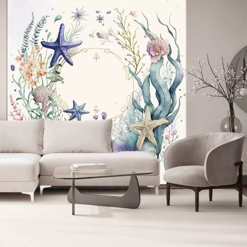 Sticker Die Farben der Unterwasserwelt