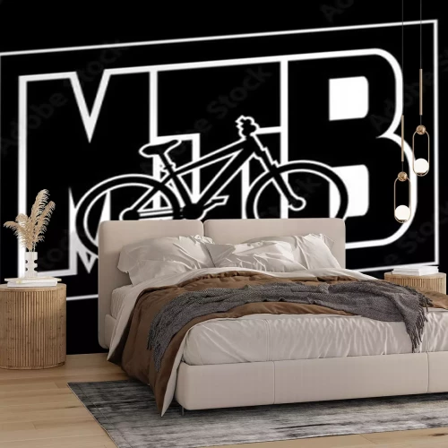 Sticker Mountainbike-Symbol