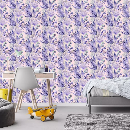 Tapete Holografischer Exot