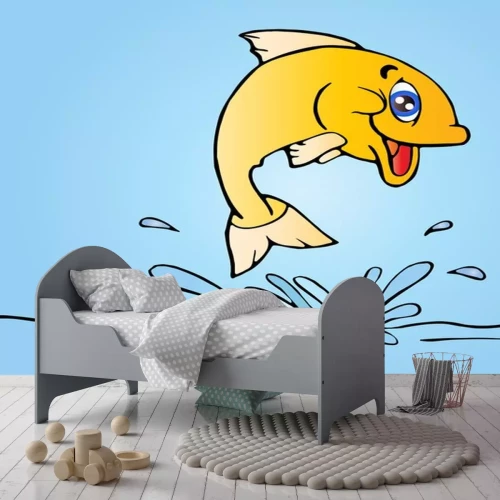 Sticker springende Fische