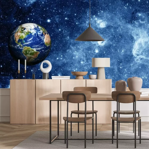 Fototapete Planet Erde im Weltraum