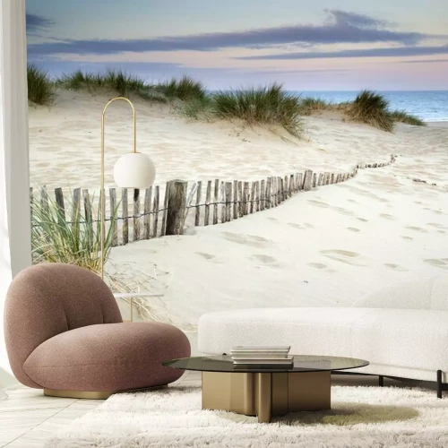 Fototapete Grasdünen am Meer