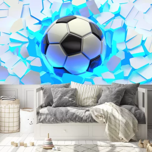 Fototapete Für Jungen, 3D-Fußball