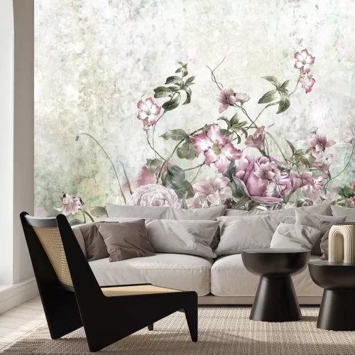 Fototapete Romantischer Blumenstrauß