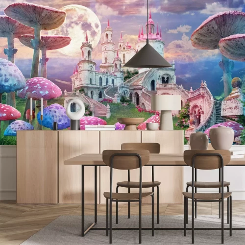 Fototapete Prinzessinnenschloss in einem Märchenland