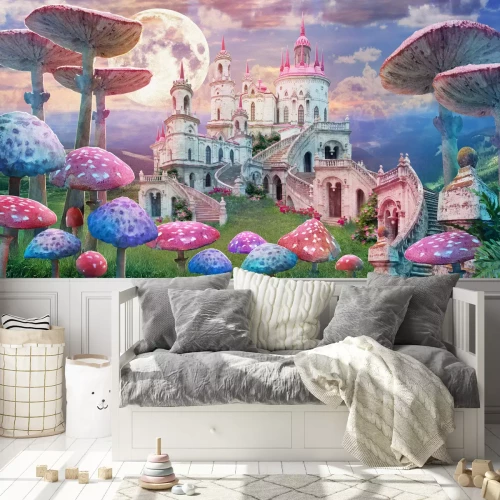 Fototapete Prinzessinnenschloss in einem Märchenland