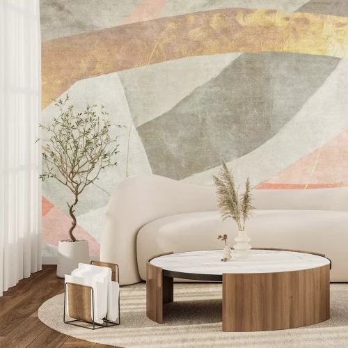 Fototapete Minimalistische Abstraktion im modernen Stil