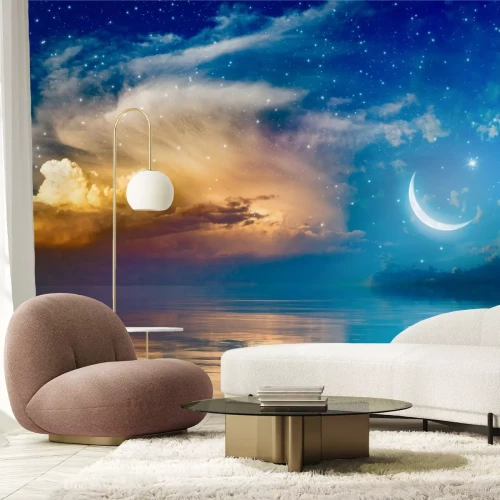 Fototapete Sternennacht am Meer