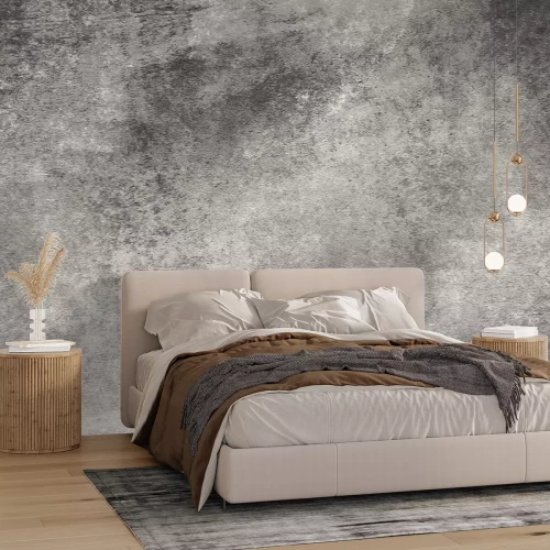 Fototapete Natürliches Betondesign in Grau