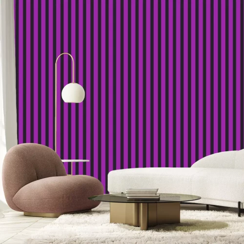 Fototapete Grüne Streifen auf weißem Hintergrund