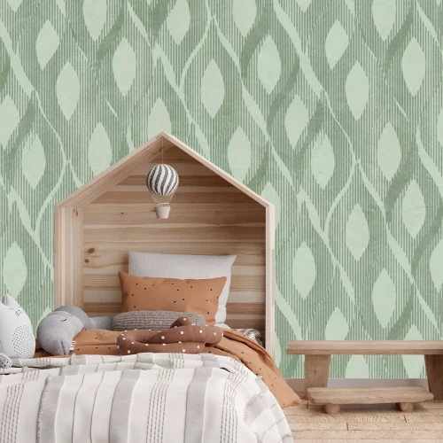 Fototapete Muster mit gebogenen Linien