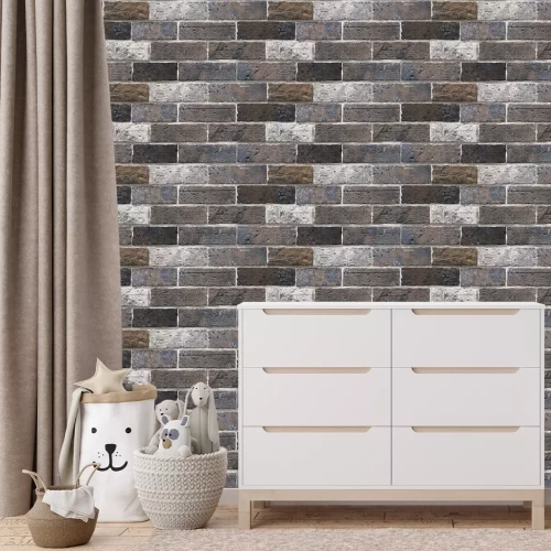 Fototapete Klassische Nachahmung einer Ziegelmauer