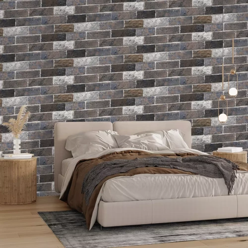 Fototapete Klassische Nachahmung einer Ziegelmauer