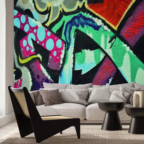 Fototapete Jugendkunst im Graffiti-Stil
