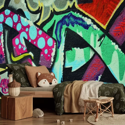 Fototapete Jugendkunst im Graffiti-Stil