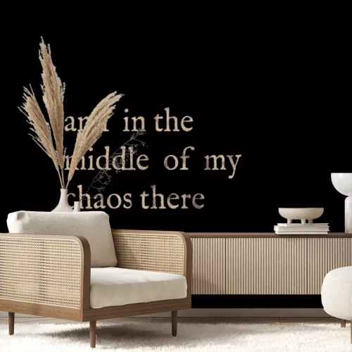 Fototapete Typografisches Schriftbild