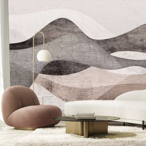 Fototapete Texturierte Nachahmung von Wüstendünen