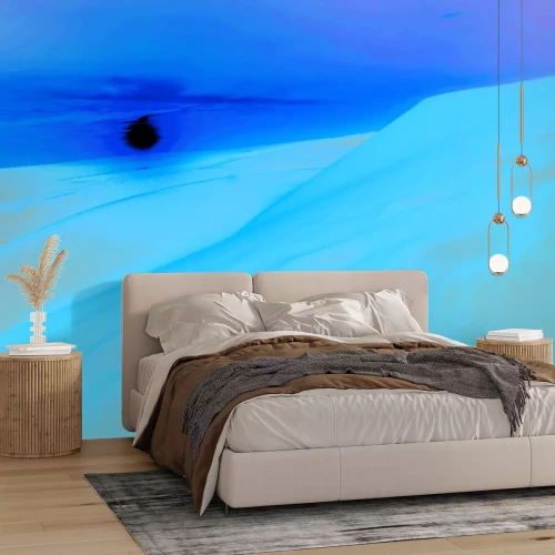 Fototapete Wüstenlandschaft bei Sonnenuntergang