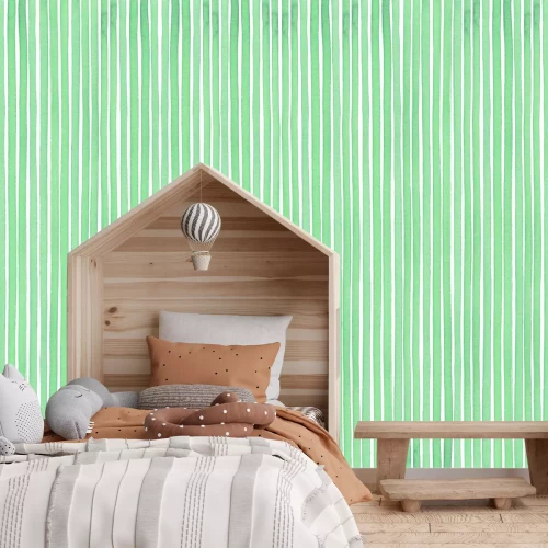 Fototapete Gestreiftes Muster für ein Kinderzimmer