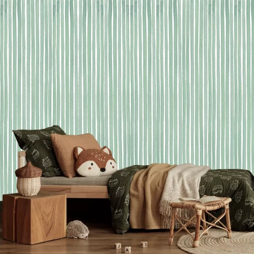 Fototapete Gestreiftes Muster für ein Kinderzimmer