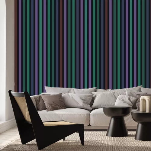 Fototapete Zarte gerade Streifen