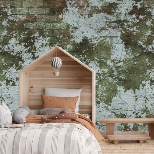 Fototapete Gemauerte Ziegelwand