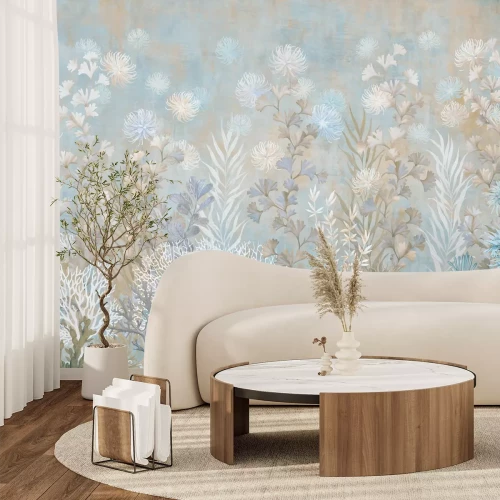 Fototapete Meereslandschaft mit Vegetation