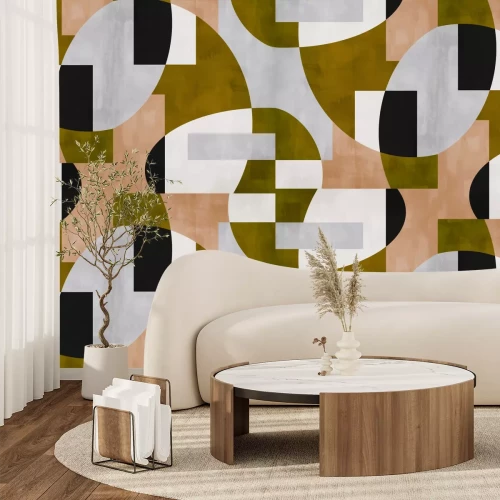 Fototapete Formen im skandinavischen Stil