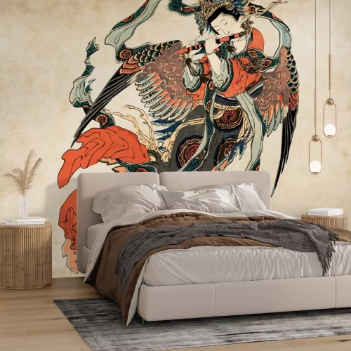 Fototapete Japanische Frau Katsushika Hokusai