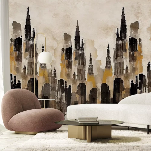 Fototapete Aquarell der Stadt New York