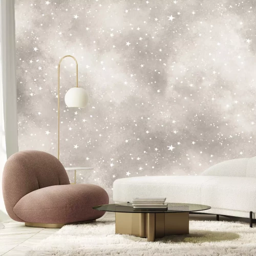 Fototapete Sternenhimmel im Aquarellstil