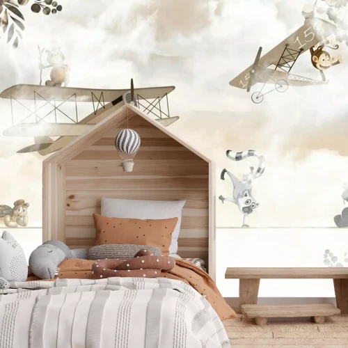 Fototapete Digital print wallpaper design for kids room