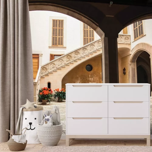 Fototapete Innenhof von Mallorca mit barocker Verzierung