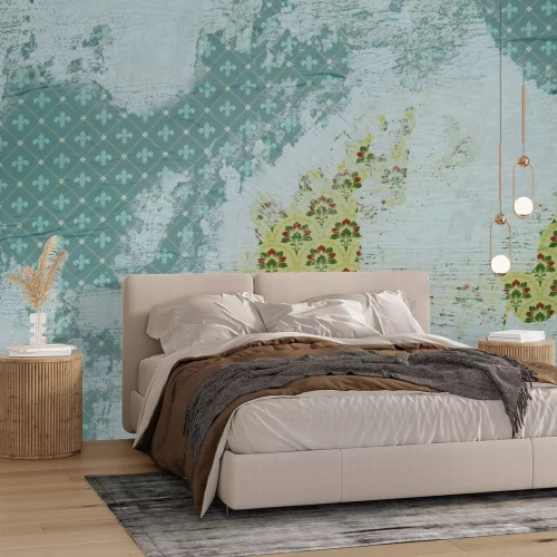 Fototapete Reich verzierter Ornamentmuster