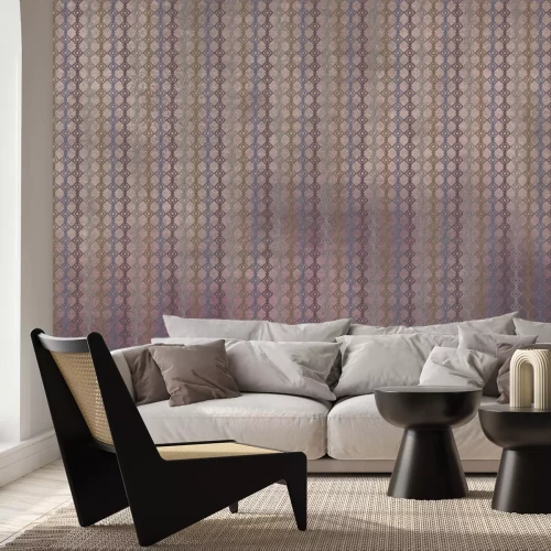 Fototapete Geometrisches Muster auf texturiertem Hintergrund moderne Komposition