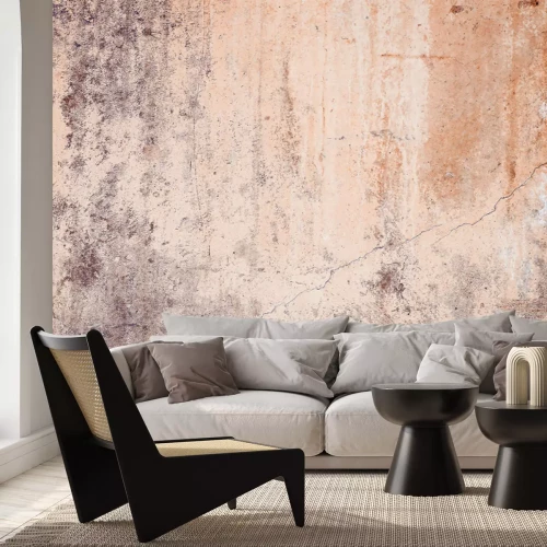 Fototapete Betonstruktur rissiger Beton Loft-Muster