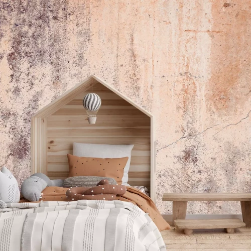 Fototapete Betonstruktur rissiger Beton Loft-Muster