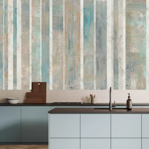 Fototapete Hintergrund im Vintage-Stil mit vertikalen Linien