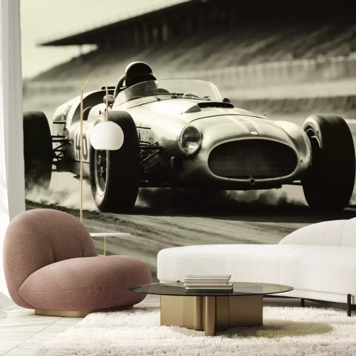 Fototapete Formel 1 während des Rennens auf der Strecke