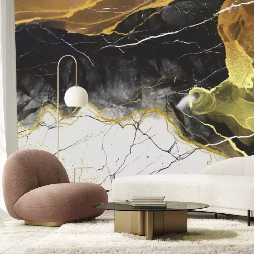 Fototapete Abstraktes Muster Marmor-Imitation