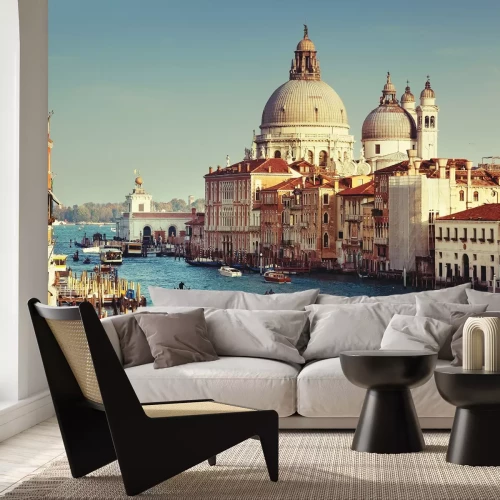 Fototapete Alte Kathedrale Santa Maria della Salute in Venedig